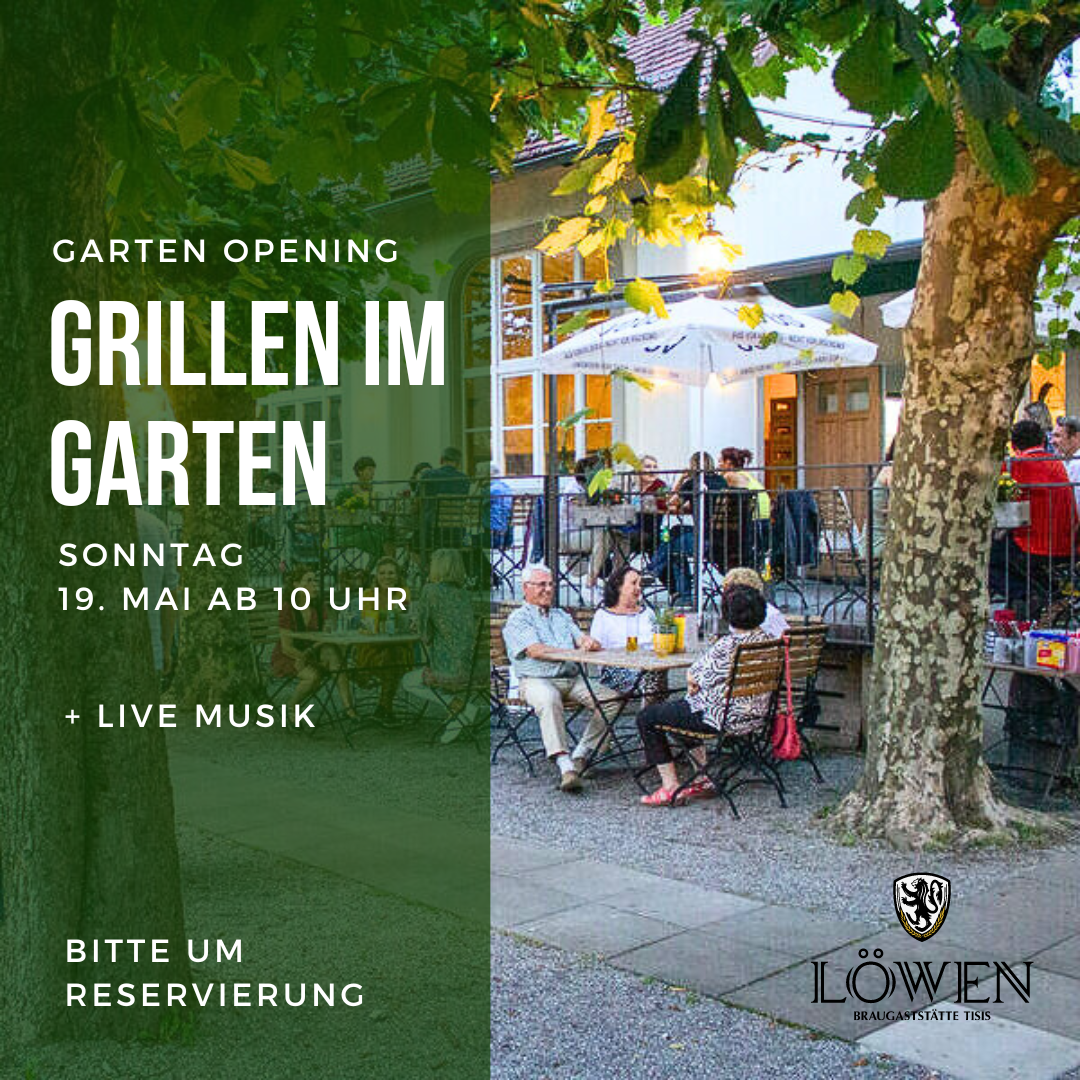 Grillen im Garten – Sommer Opening 2024